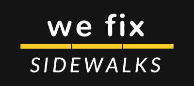 we fix sidewalks logo